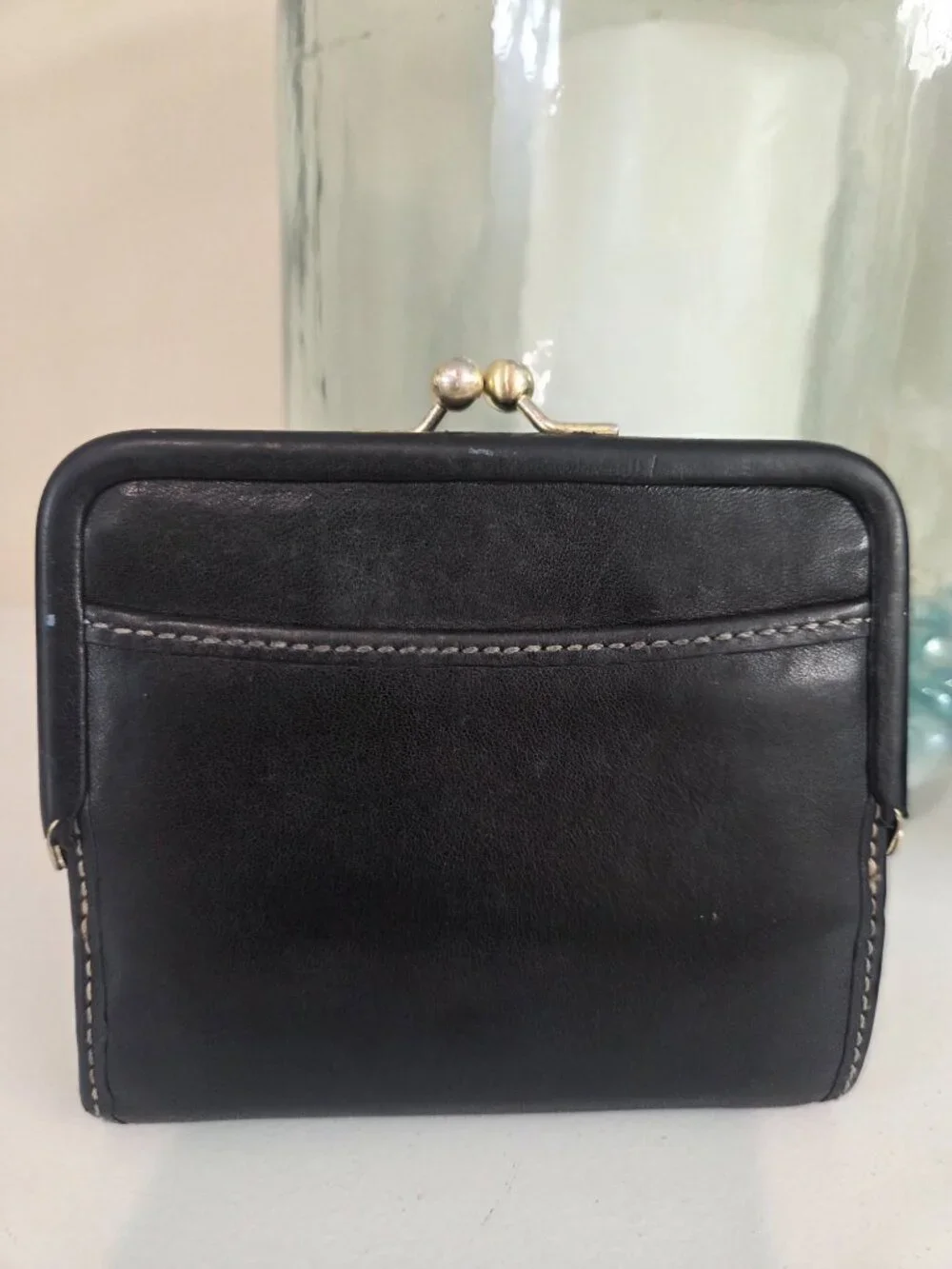 Vintage Coach Hampton Kisslock Wallet